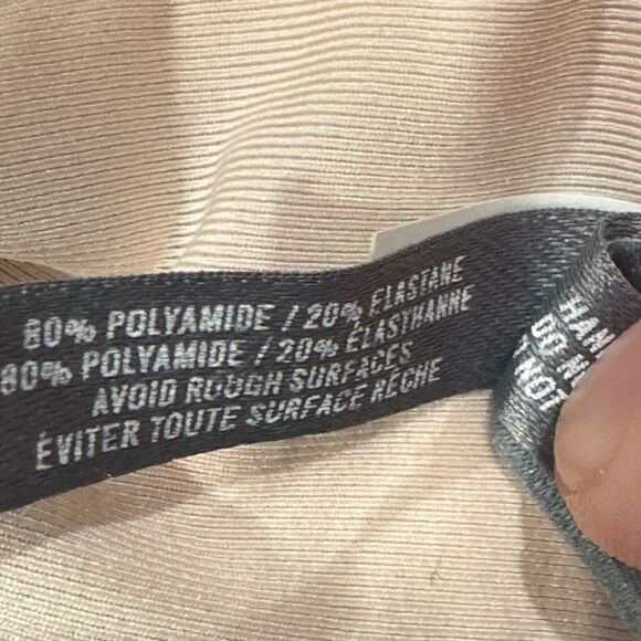 Aerie Perkier Push-up Strappy Striped Swimsuit Bikini Top Women’s 32B - Picture 3 of 6